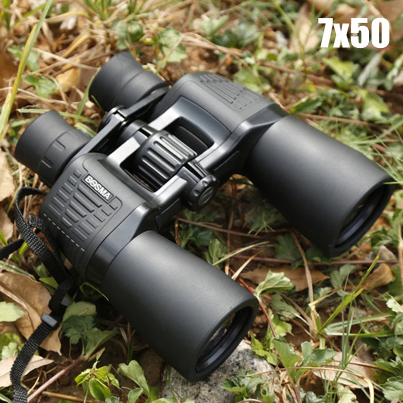 Мощный бинокль 10-20X50 с высоким зумом 10000 м HD vision водонепроницаемый телескоп дневной ночной профессиональный открытый охотничий прицел