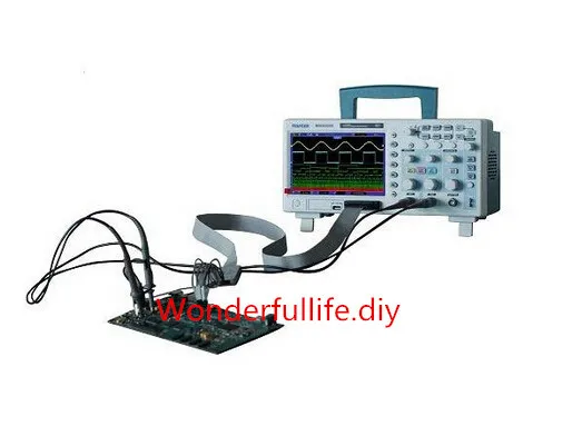 100 МГц MSO5102D смешанный цифровой осциллограф 16 логических каналов+)+ 2 аналоговых канала+ внешний триггер канал