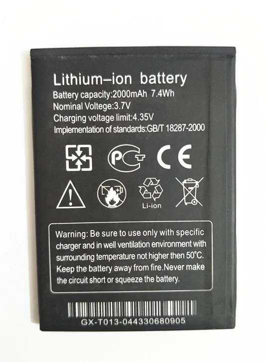

AZK NEW THL w200s Battery 2000mAh Battery for THL W200 w200s W200C / DEXP ixion ms 5 inch Smart Phone -In Stock
