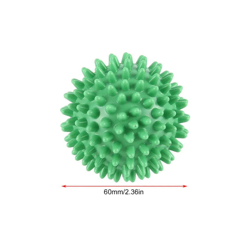 6/8 см ПВХ высокой плотности шиповидный Массажный мяч боль в ногах подошвенный фасциит лечение Ежик мяч массаж Акупрессура мяч