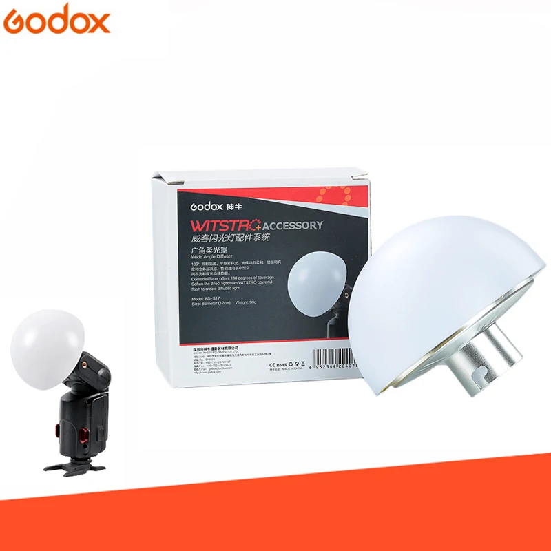 Godox Ad-S17 Witstro Ad200 Ad360 купол диффузор широкоугольный Мягкий фокус тени диффузор для Godox Ad200 Ad180 Ad360 Speedlite