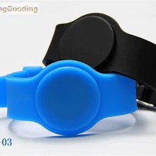 BG-03 100 шт./лот 125 кГц EM4305 rfid браслет перезаписываемый ID карты для Бассейны сауна тренажерный зал