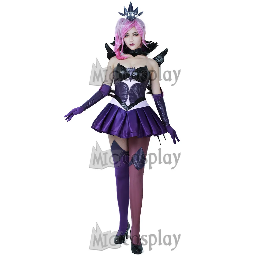 Lux Elementalist Dark Lux Dress Halloween Cosplay Costume