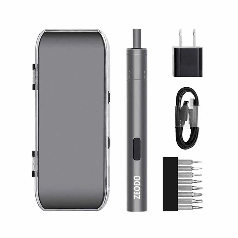 Портативный мини USB Электрический шуруповерт набор для зарядки регулируемый Крутящий момент беспроводная дрель отвертка для телефона инструменты для ремонта ноутбуков