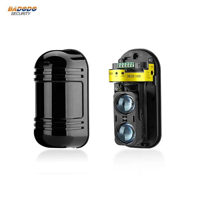 Anti-rain Infrared Beam Detector Sensor Alarm Barrier 2 Beams 100m 150m Distance For Outdoor Used 1