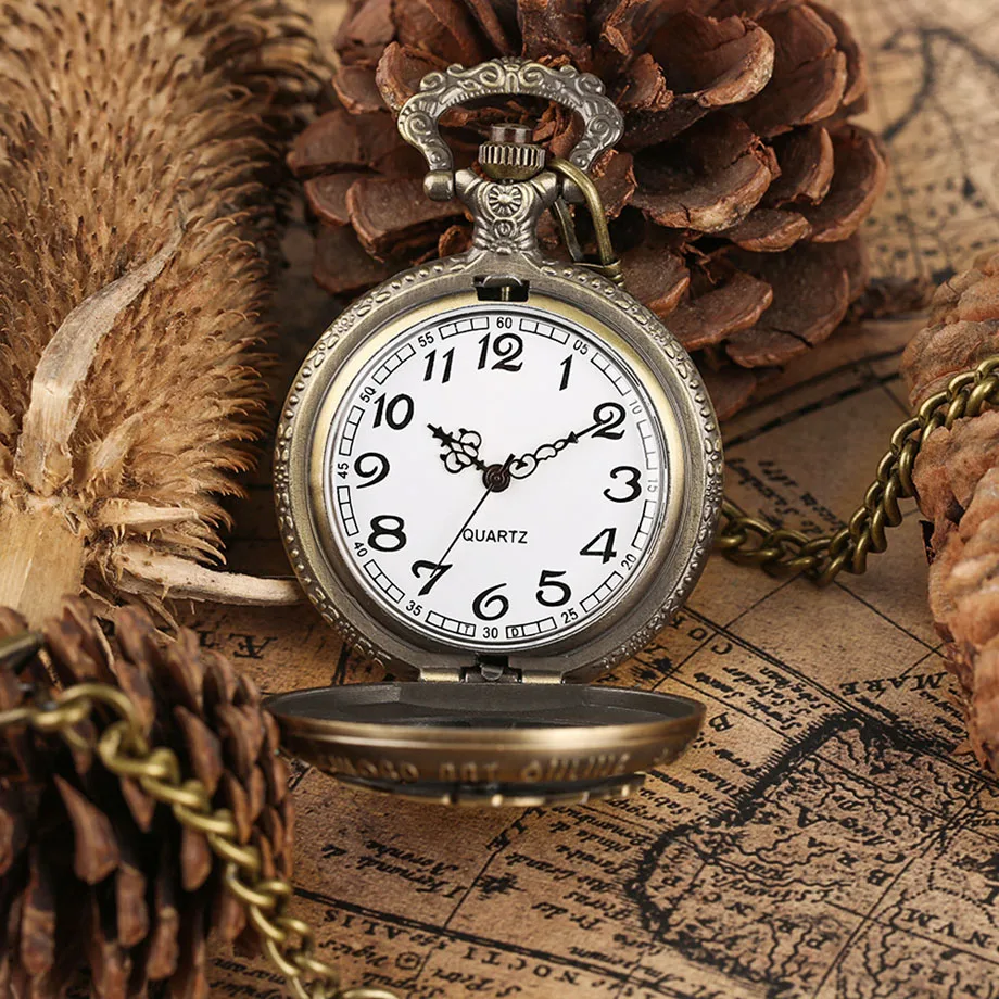 Theme of Sword Art Online Hot Anime Hollow Quartz Pocket Watch Men Women SAO Double Sword Pattern Necklace Rotated Cosplay Gift  (11)