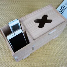 1 шт. artisan дерево многофункциональная ручка дистанционного управления многофункциональная коробка для салфеток B170