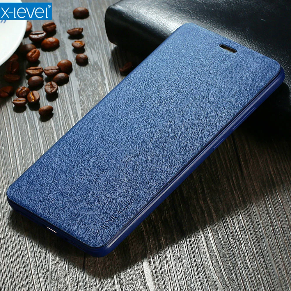 

Leather Case For Samsung Galaxy S7 X-Level Luxury Flip Soft Silicone 360 Full Protection Back Cover Case For Samsung S7 Edge