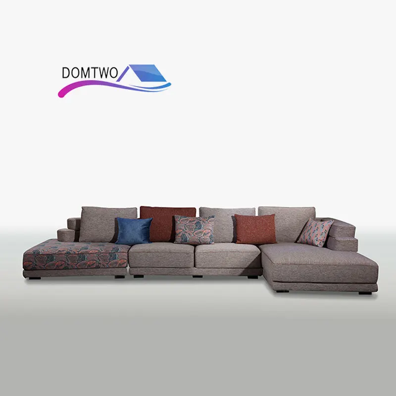 Furniture living room Down Corner custom made modern European style sofa