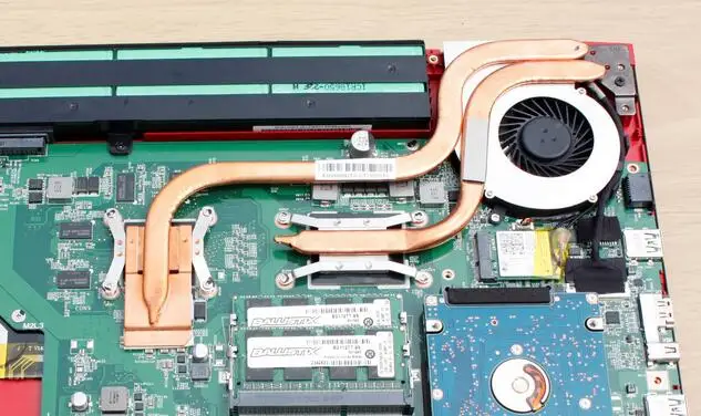 Радиатор охлаждения процессора ноутбука/ноутбука и вентилятор для MSI GL62 6QD GP62 GP72