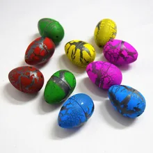 60PCS Funny Hatching Dinosaur Egg in Water Novelty Gags Gadget Toy Gift for Children Kids Plastic Magic Growing Dinosaur Egg 60