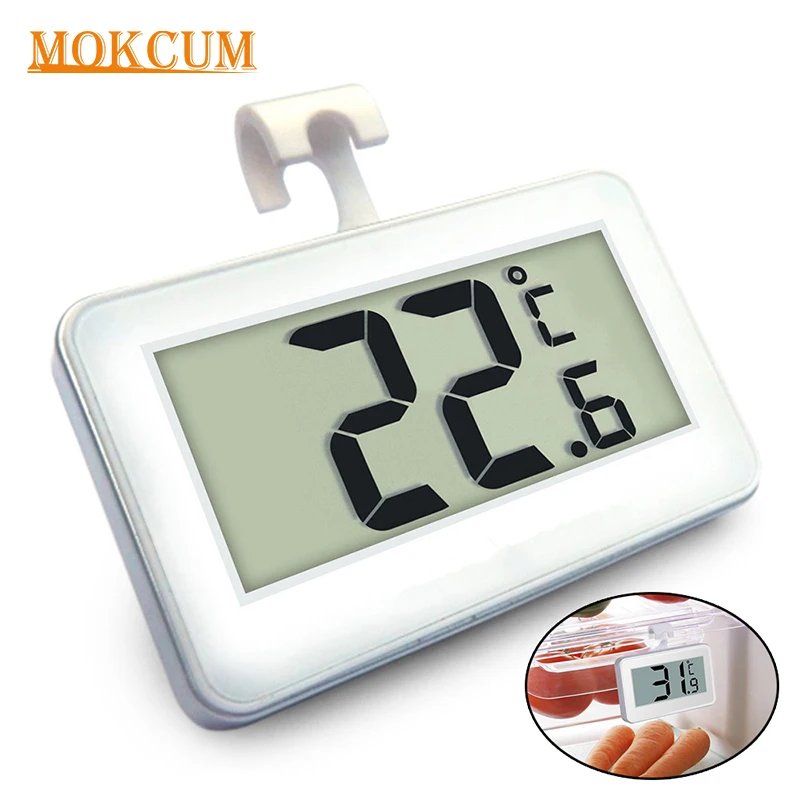 Digital Mini Refrigerator Thermometer Precision Room Freezer Fridge