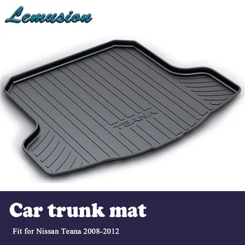 

1Set Car Cargo rear trunk mat For Nissan Teana J32 2008 2009 2010 2011 2012 Boot Liner Tray Waterproof Anti-slip mat Accessories