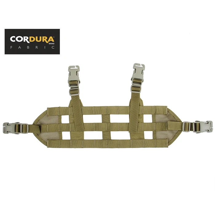 TMC Cordura Tactical Chest Rig For LOV-MBAV Plate Carrier Khaki(SKU051028) |