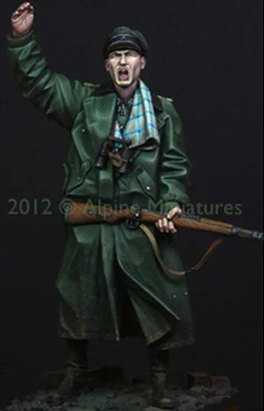 

WW2 Models 1/16 GermanyKurt Meyer Historical Figure WWII resin Free Shipping