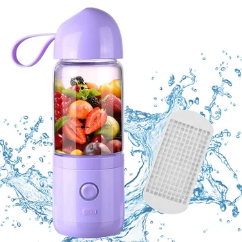 

Portable Blender,Usb Rechargeable Portable Blender Juicer Cup, Single Serve Fruit Mixer, Multifunctional Small Travel Blender