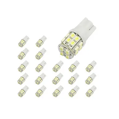 10 x T10 20-SMD 1210 белые светодиодные автомобильные лампы 194 168 2825 W5W 3528 SMD Автомобильная