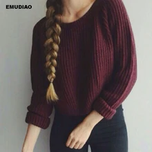 Casual Knitted Sweater Women Long Sleeve Pullovers 2019 Autumn Winter Knitwear Streetwear Sweaters Woman Knitting Jumper Clothes