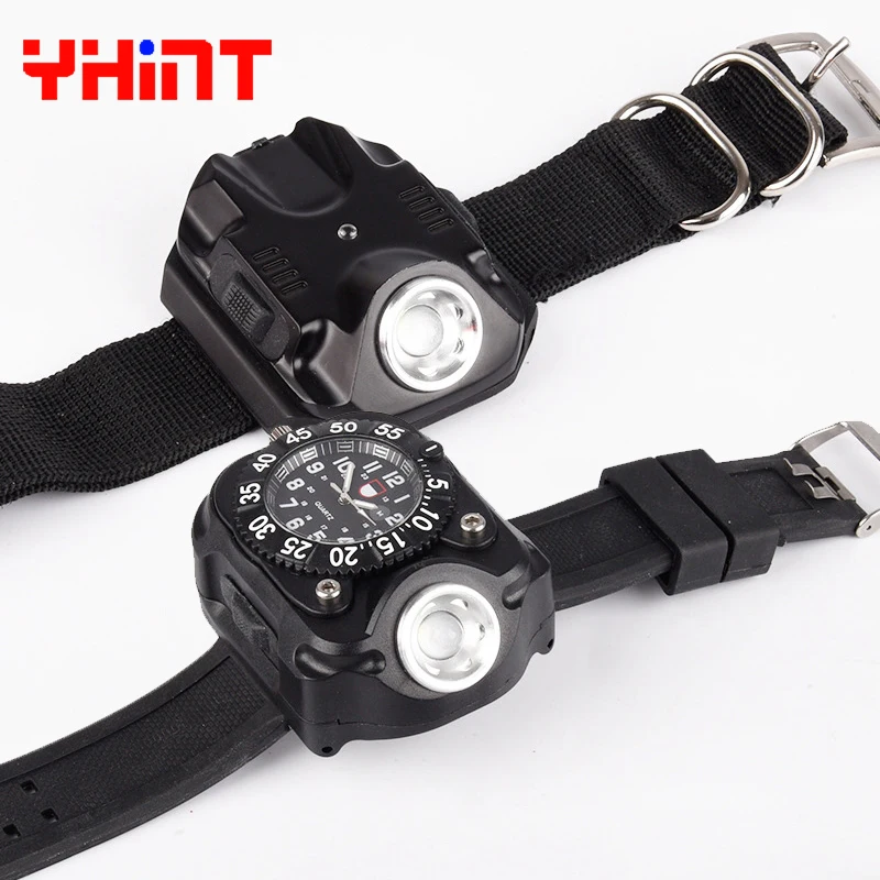 watch with led flashlight