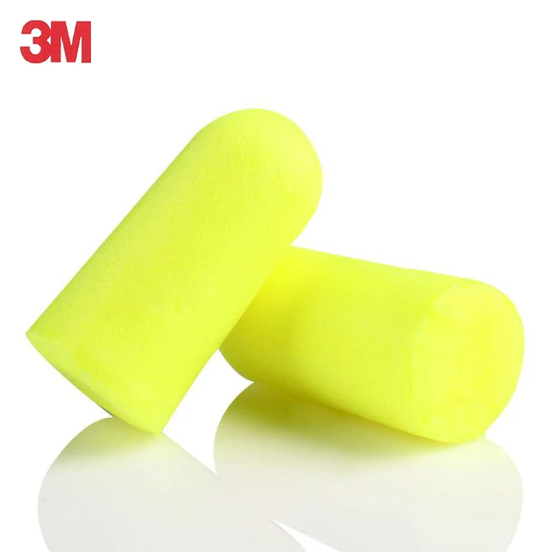 

3M 312-1250 Earplugs Noise Reduction Silencer Learning Sleeping Ear protector Professional Noise-proof Soft Slow rebound Earplug