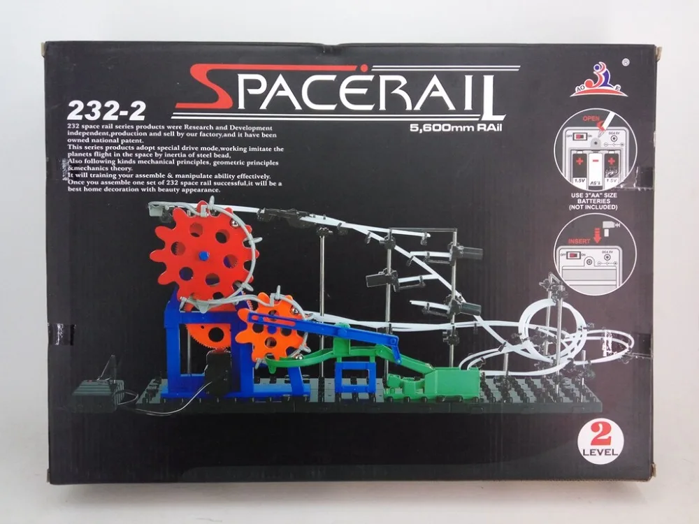 Наборы для строительства моделей SPACERAIL обновленный Уровень 2 (#232 2) DIY пластиковая