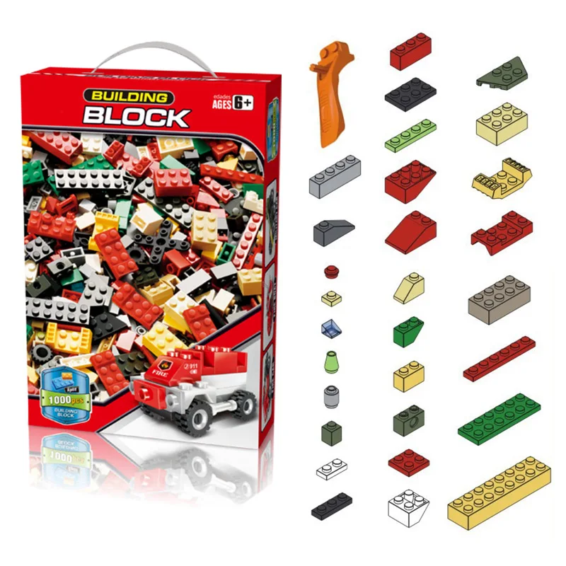 1000pcs Bricks DIY Designer Creative Classic Brick Building Blocks Kit Toys Children Educational Gift Compatible Legoings 1000pcs Bricks DIY Designer Creative Classic Brick Building Blocks Kit Toys Children Educational Gift Compatible Legoings