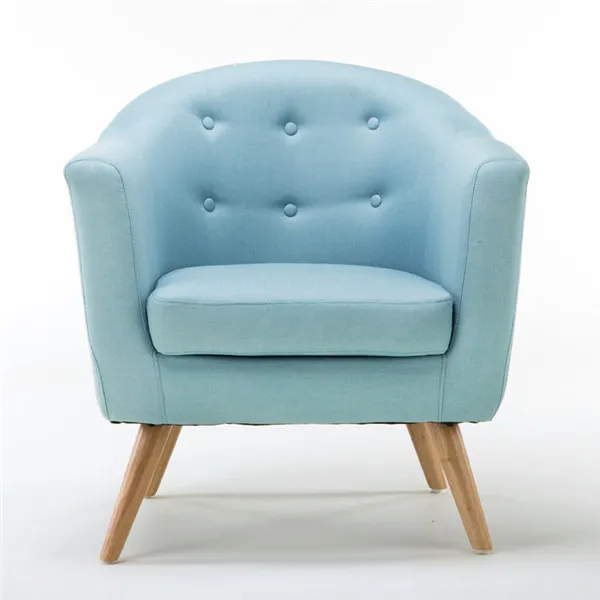 Top Mid Century Modern Style Sofa / Love Seat With Wood Legs Living Room Furniture Single Couch Tufted Button Fabric Accent Chair 5 Top Mid Century Modern Style Sofa / Love Seat With Wood Legs Living Room Furniture Single Couch Tufted Button Fabric Accent Chair 5
