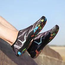 Мужская обувь без застежки; Женская быстросохнущая дышащая обувь для плавания; мягкие эластичные уличные легкие кроссовки унисекс; пляжная обувь для серфинга