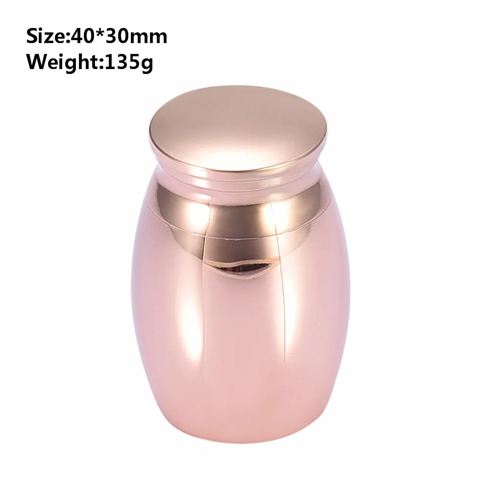 IJU005 High Quality Stainless Steel Cremation Ashes Holder Urn for Pet