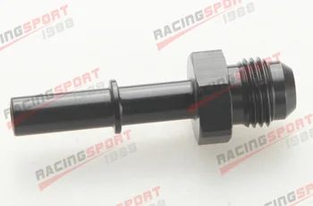 

Quick Connect AN6 6AN AN-6 AN6 To 5/16" Male Fuel Line Rail Adapter Black/SILVER/Blue