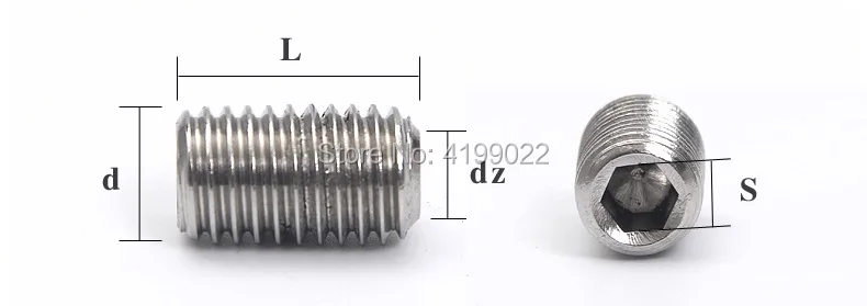 Set screw Din913 000