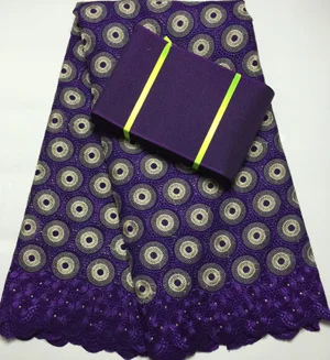 

African swiss voile lace high quality ,wedding lace African Fabric 100% Cotton Swiss Voile Lace matching aso-oke headtie NXL009