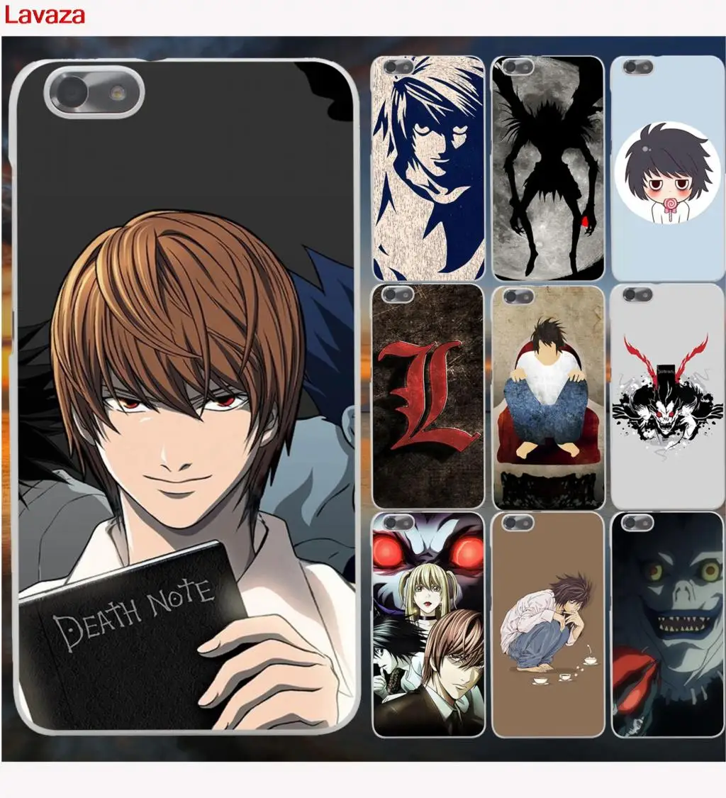 

Lavaza Anime Death Note Hard Phone Case for Huawei P20 P10 P8 P9 Lite Plus 2015 2016 2017 P20 Pro P smart 2019 Cover