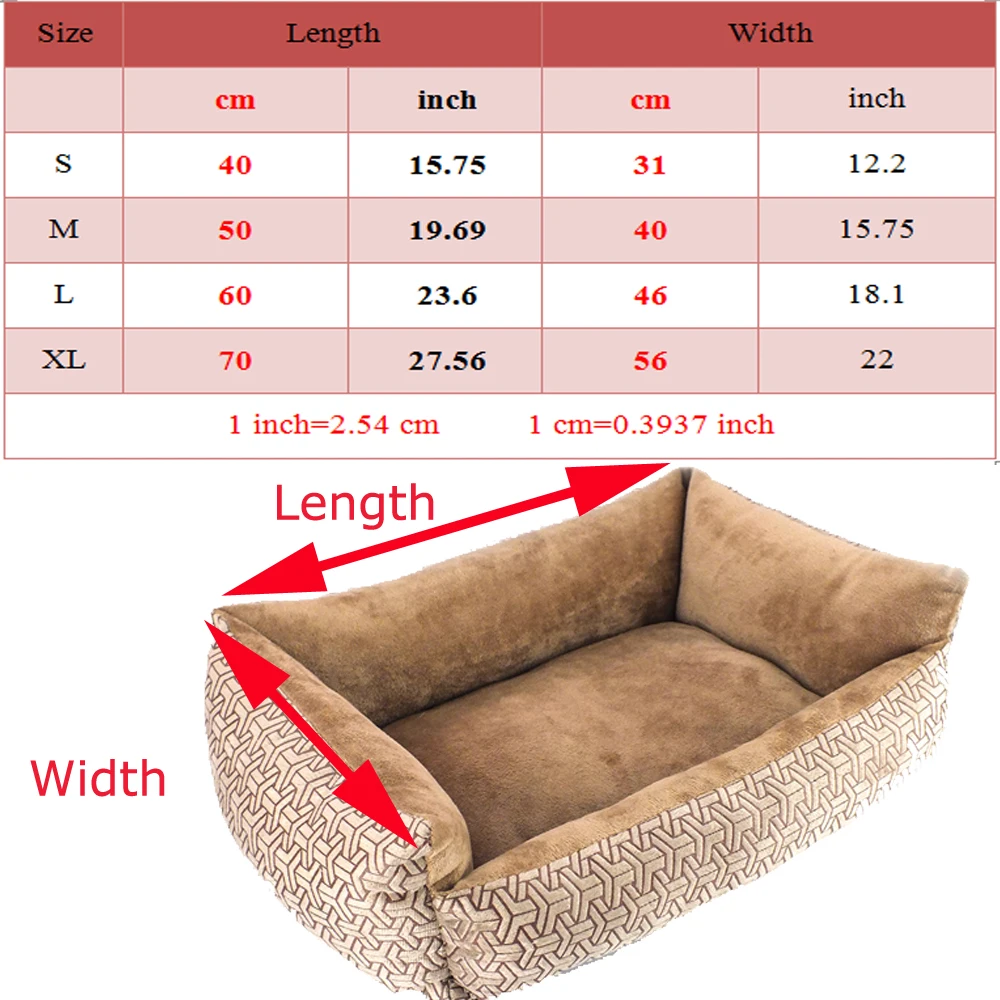 Лежанки для домашних животных, кошек, собак, мягкие дышащие хлопковые диванчики для собак, домик для собак, кровать для отдыха, ручная стирка, водонепроницаемая Нескользящая кровать для собак XR0002