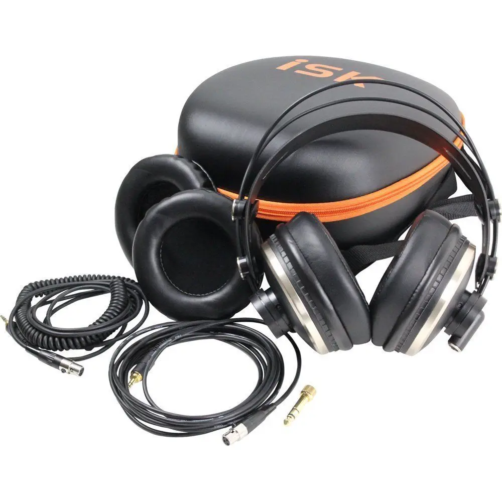 Роскошные и удобные полностью закрытые наушники ISK HD9999 для монитора DJ/аудио