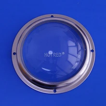 100 мм стеклянные линзы угол луча 60 градусов 90 градусов 100 градусов для Cree CXA3590 CXB3590 на светодиодный уличный фонарь