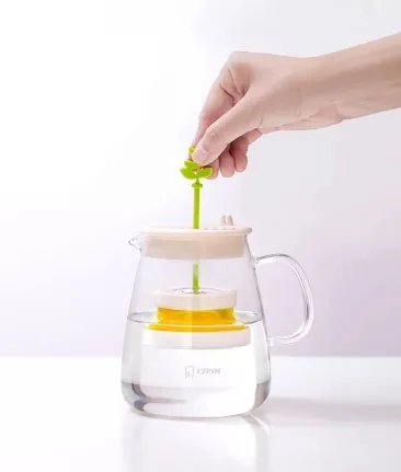  Original xiaomi mijia17PIN tea fun pot set 800ml capacity high borosilicate high temperature glass 