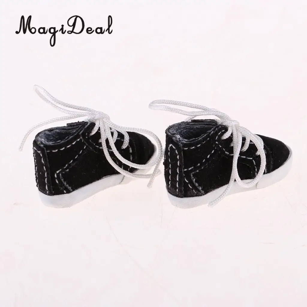 Fashion Lace Up Canvas Casual Shoes for 1/6 Blythe Doll Clothes Accessories