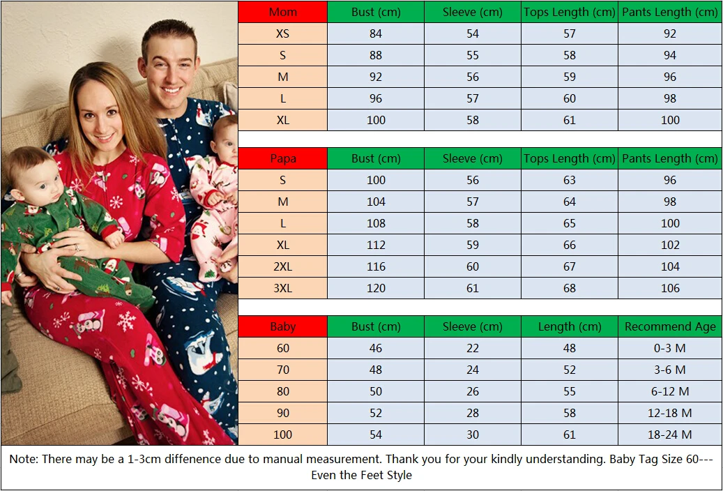 Комплект одинаковых рождественских пижам для всей семьи; Повседневная хлопковая одежда для сна из 2 предметов с принтом оленя; комплекты одежды для сна