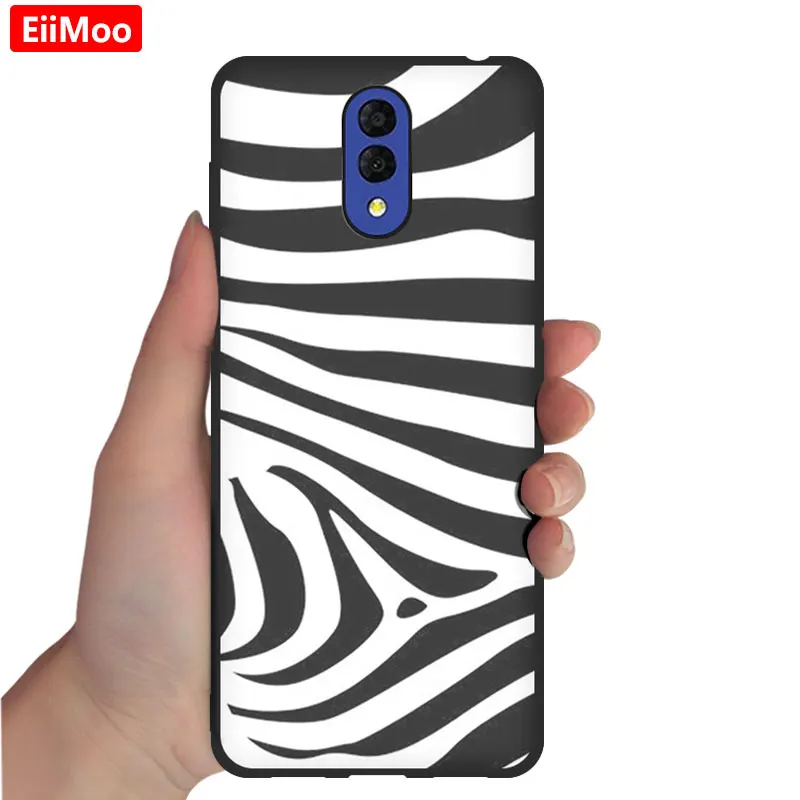 EiiMoo Soft TPU Silicone Case Cover For Alcatel 3L Case 5039 5039D Cute Cartoon Phone Back Coque For Alcatel 3L Case - Цвет: 17