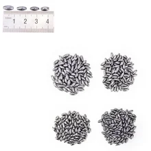 Рыболовное грузило яйцо грузило грузила Вес Размеры 1g/0,8g/0,6g/0,5g 100 шт./лот