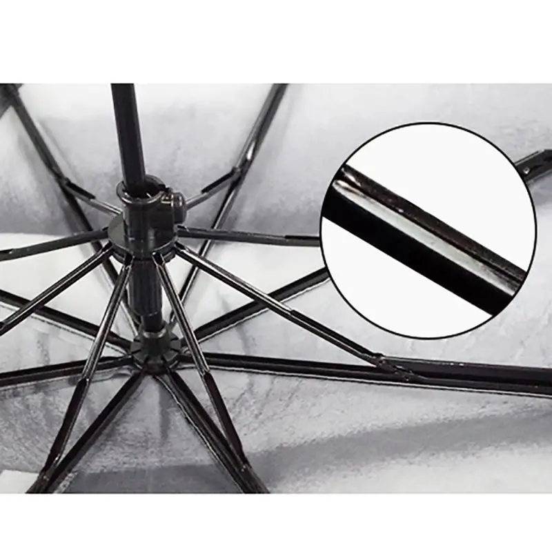 Креативный крутой Новинка средний палец дизайн черный зонт крутой модный ударный Зонт 3 сложения