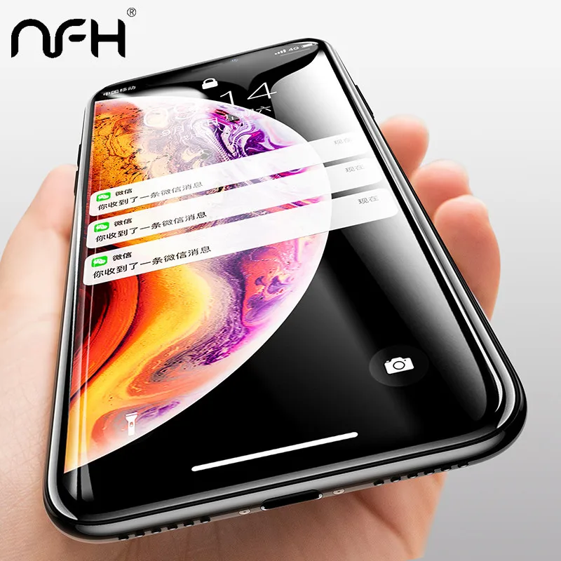 9D Защитное стекло для iPhone X XS MAX XR закаленное 7 8 Plus на 6 6s Защита экрана | Мобильные