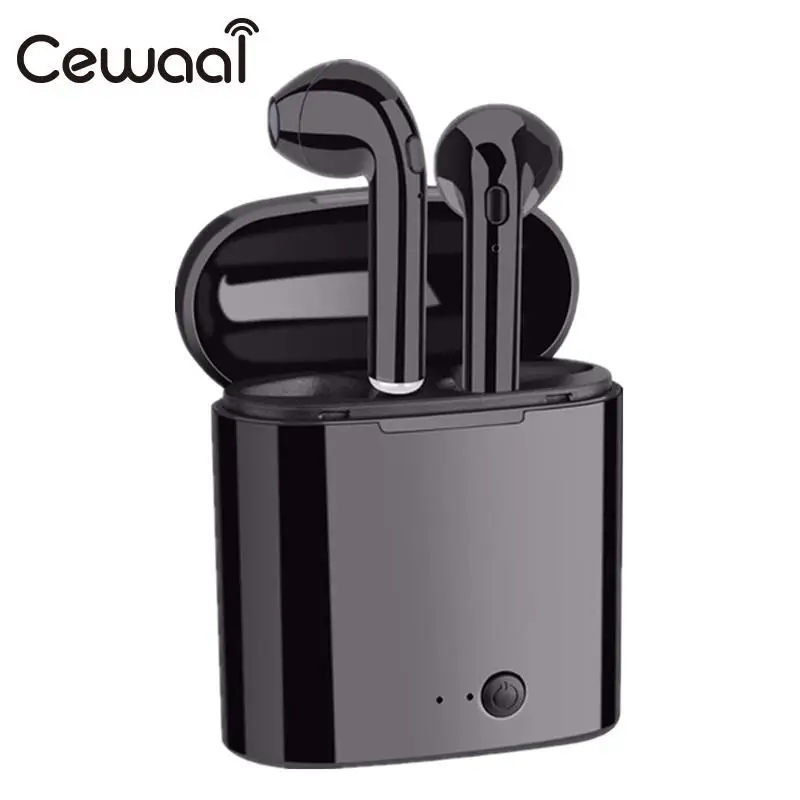 

i7s Tws Wireless Bluetooth Earphone Stereo Earbud Headset With Charging Box Mic PK I9 I10 I11