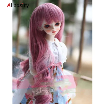 

Allaosify Bjd doll wighairpiece with double ponytail curls 1 / 31 / 4 1 / 6high temperature doll hairpiece Buy one get one free