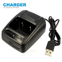 USB Carregador de Bateria Li-ion para Baofeng BF 888s Bf-888s Walkie Talkie Rádio em Dois Sentidos Acessórios Carregador USB