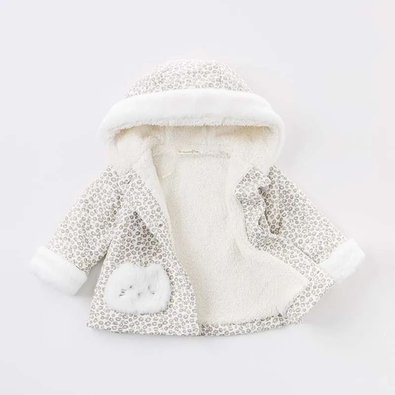 Dave Bella/осень-зима; модные куртки для маленьких девочек; Верхняя одежда с капюшоном для малышей; милая детская одежда высокого качества; DB6110