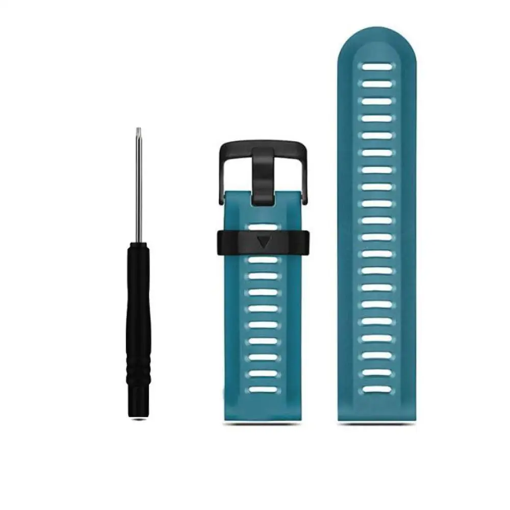 Outdoor Sport Silicone Watch Strap Kit with Tools - 26mm Watchband