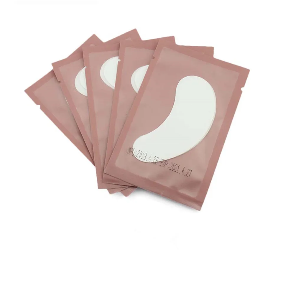20 пар бумажных патчей накладки для ресниц под глазами накладки для ресниц накладки для наращивания ресниц накладки для кончиков глаз стикеры косметические обертки Инструменты 9 цветов - Цвет: Pink