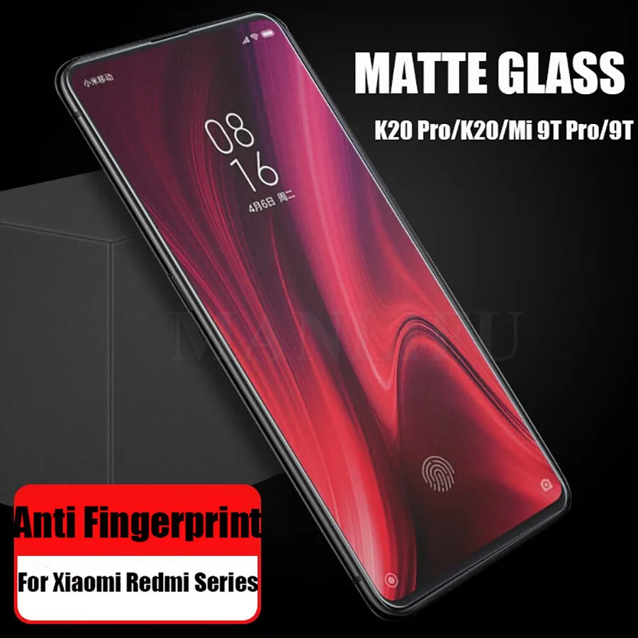 

Anti Fingerprint Matte Glass For Xiaomi Mi 9T Pro 9T Screen Protector Frosted Tempered Glass For Redmi K20 Pro K20 Glass Film